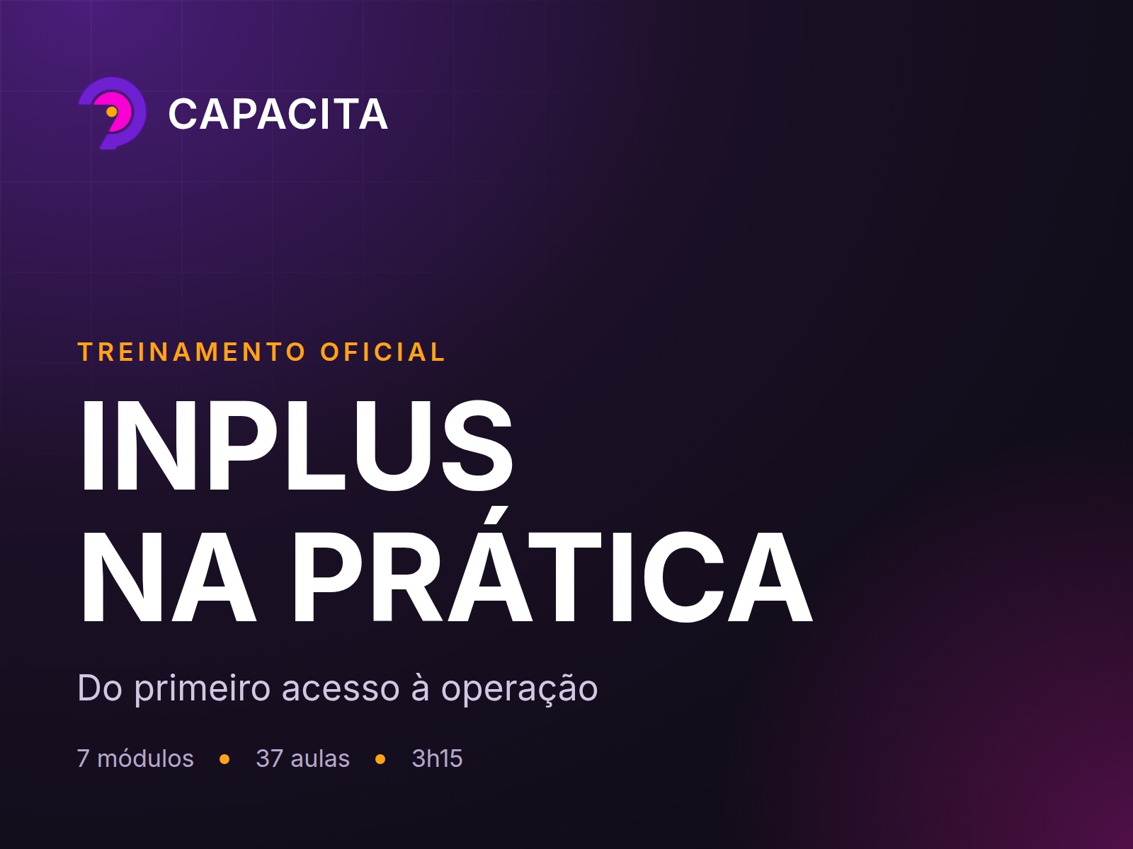 InPlus na prática: do primeiro acesso à operação